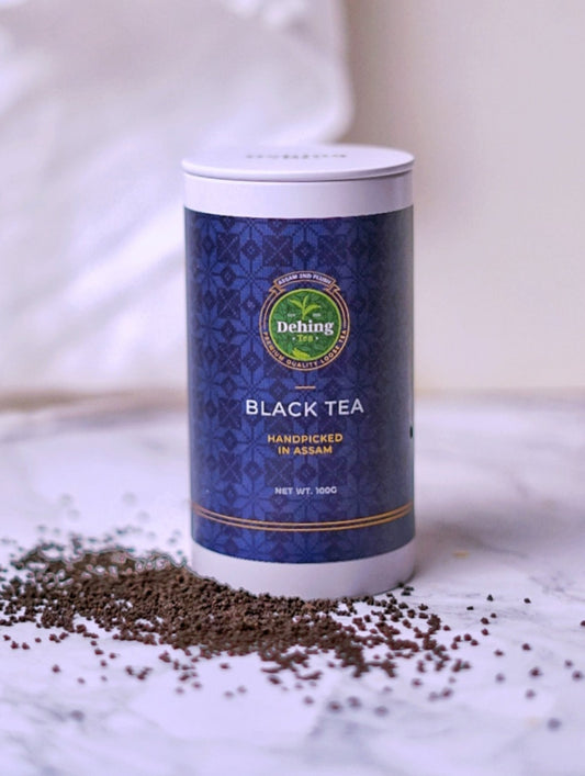 Dehing Assam Black Tea - 2nd Flush Loose Tea - Gift Caddy